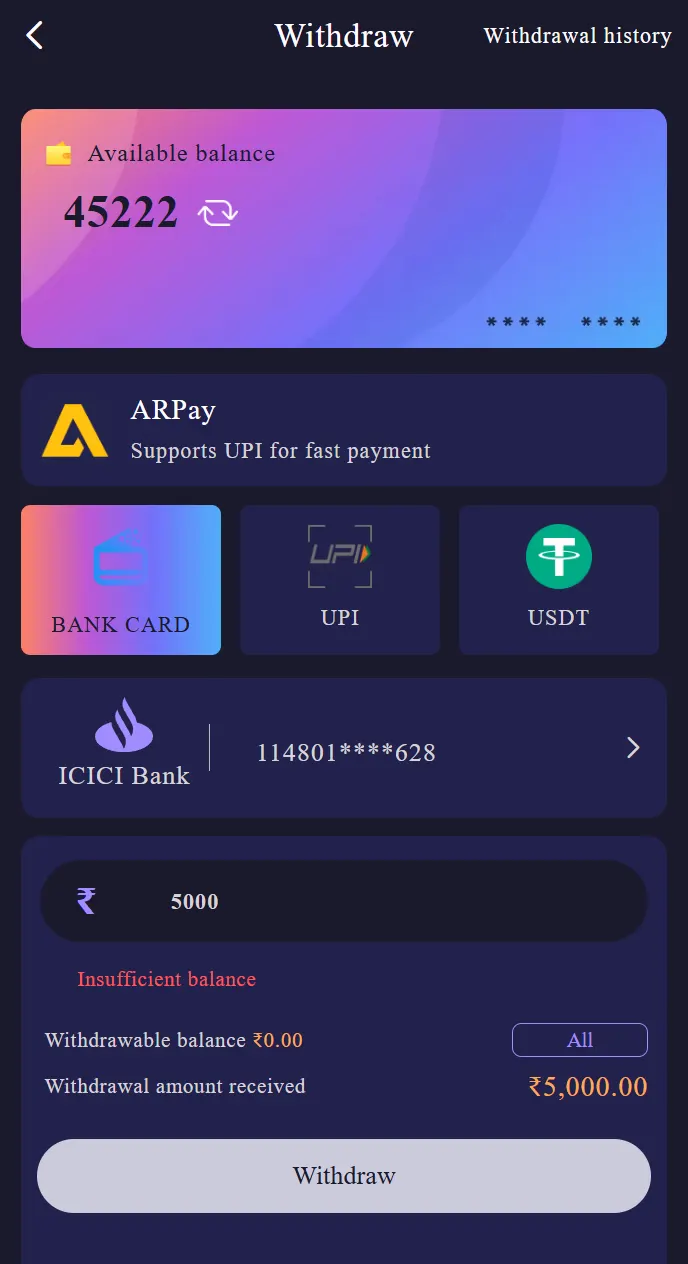 Jai Club APK download screen on Android mobile